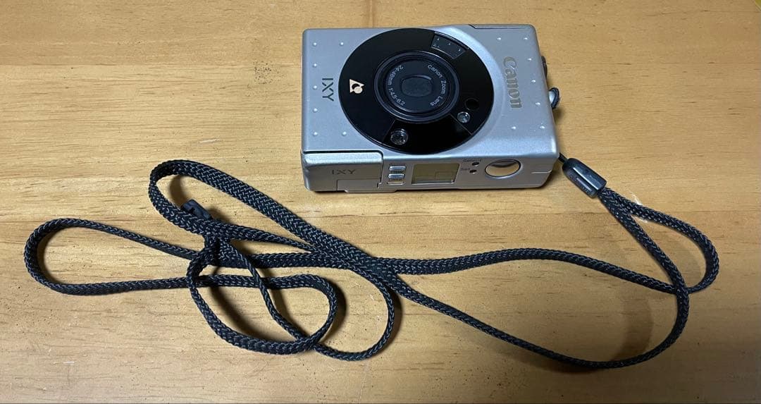 【名機】Canon IXY 初代 APSフィルムカメラ ステンレスボディ レトロ
