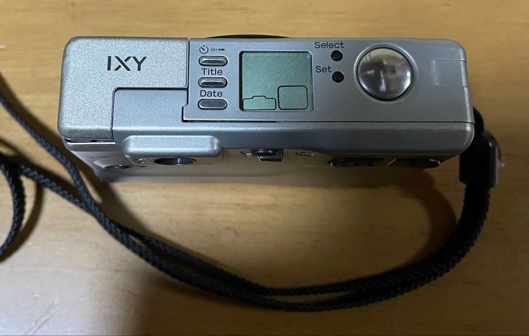【名機】Canon IXY 初代 APSフィルムカメラ ステンレスボディ レトロ