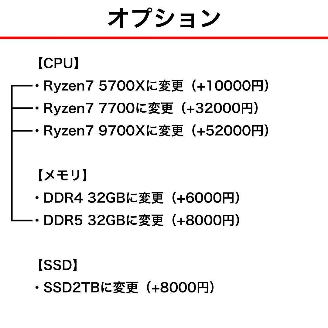 【新品パーツ】ゲーミングPC RTX3080 Ryzen7 DS900WH