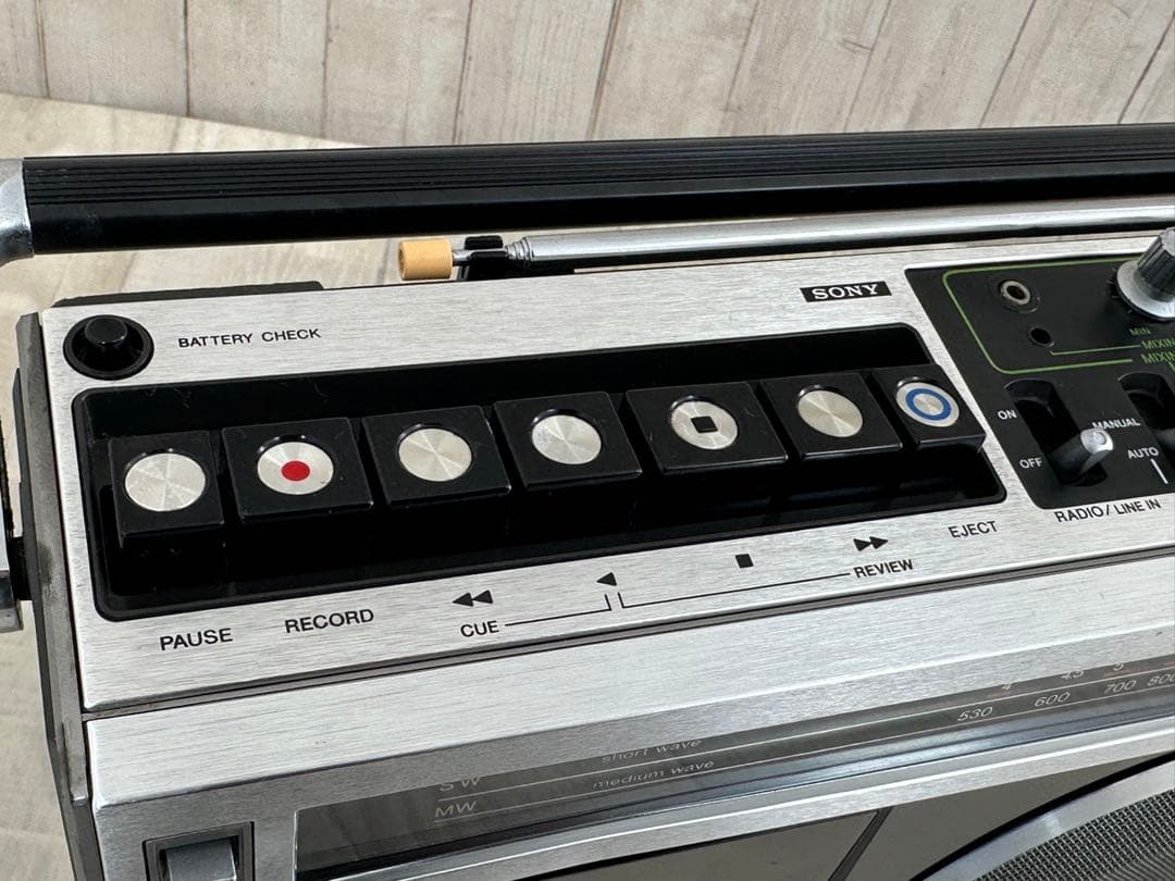 【動作品】 SONY ソニー ラジカセ CF-1980Mark5｜希少 当時物