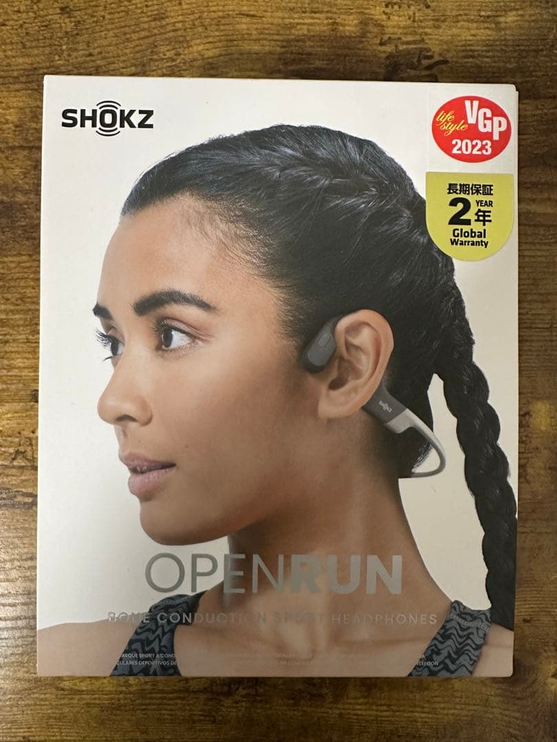 SHOKZ OPENRUN 骨伝導イヤホン