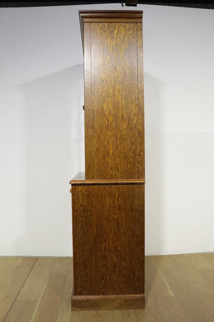 三越ブルージュ★食器棚★ステンドグラス★木製家具