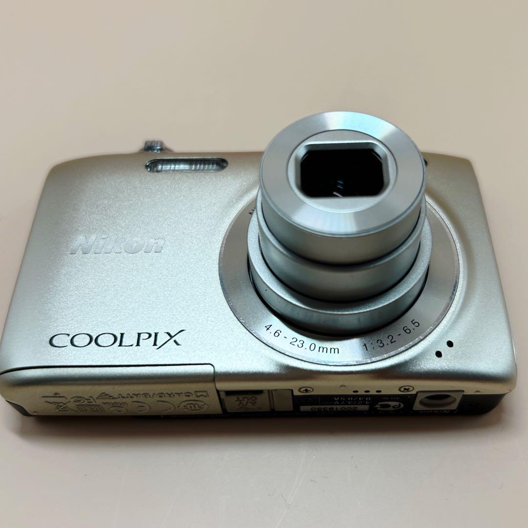 【美品/動作確認済み】Nikon COOLPIX S3100 シルバー
