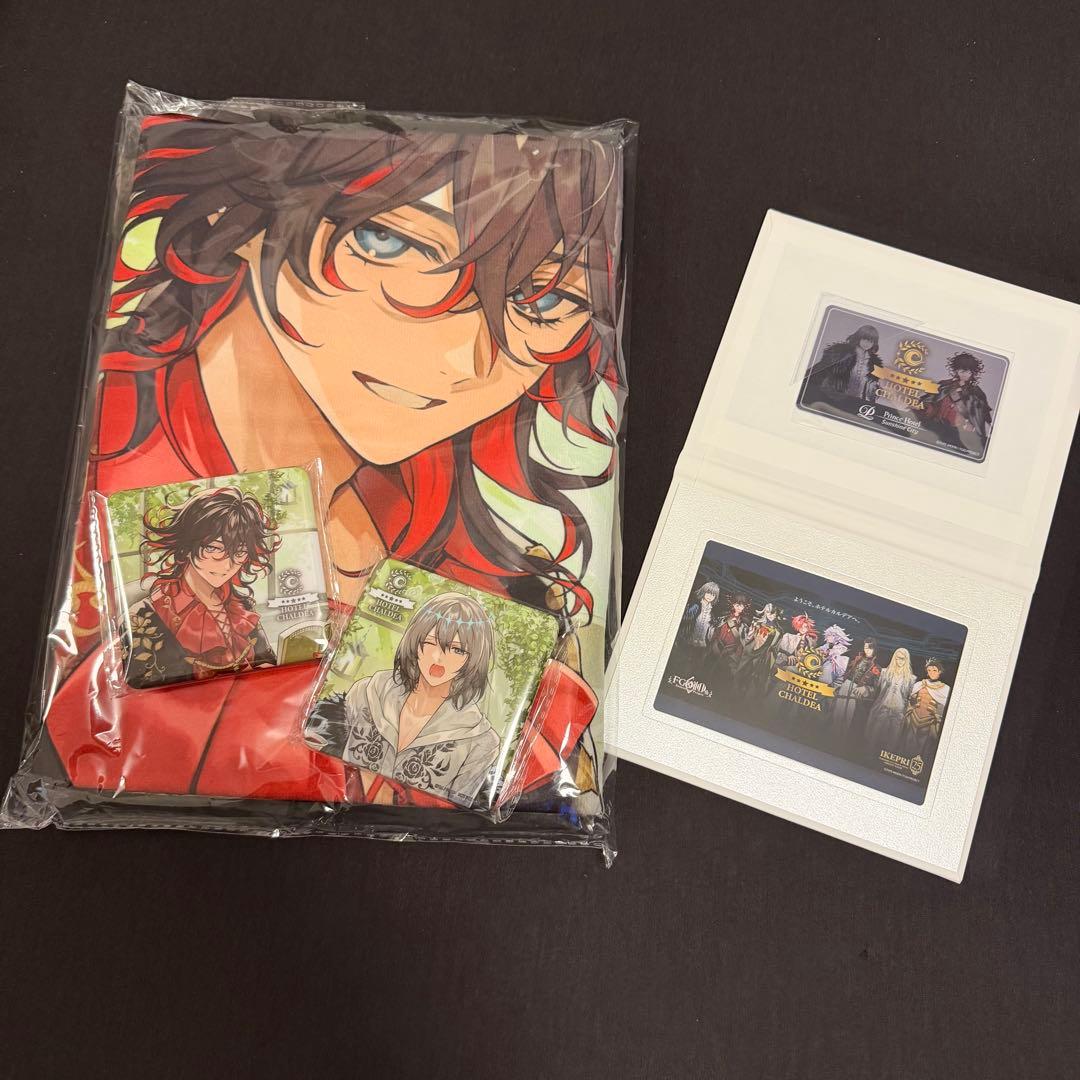 FGO ホテルカルデア 宿泊特典 ノベルティ オベロン ダンテ 4点フルセット