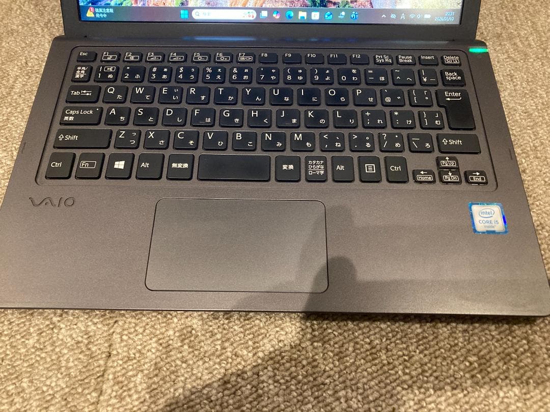 VAIO 軽量ノートi5 windows11 MS.Office2021