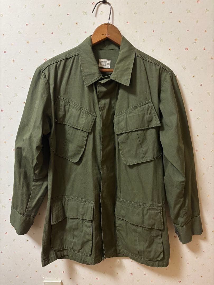 69年製 US.ARMY ジャングルファティーグジャケット/5th