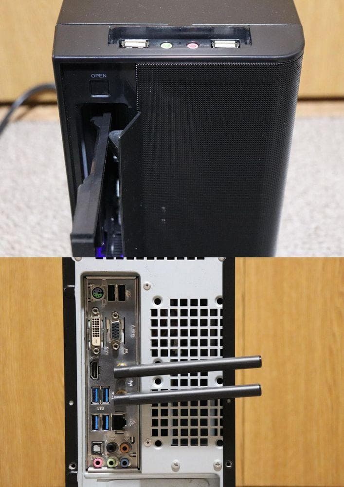 i7-4790 ITXケース DDR3-16G SSD240G DVD Wifi