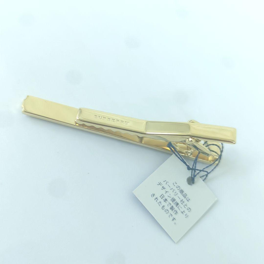 バーバリー ネクタイピン カフリンクス セット ゴールド シルバー ブラック