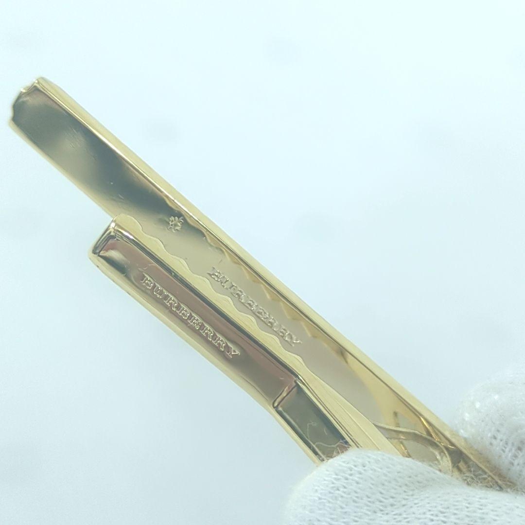 バーバリー ネクタイピン カフリンクス セット ゴールド シルバー ブラック