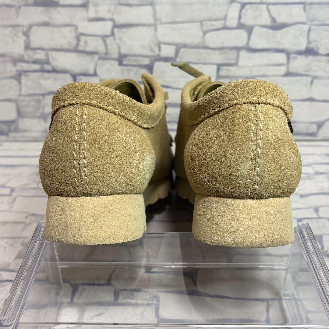 美品 Clarks ワラビー GORE-TEX Vibram 防水 ベージュ