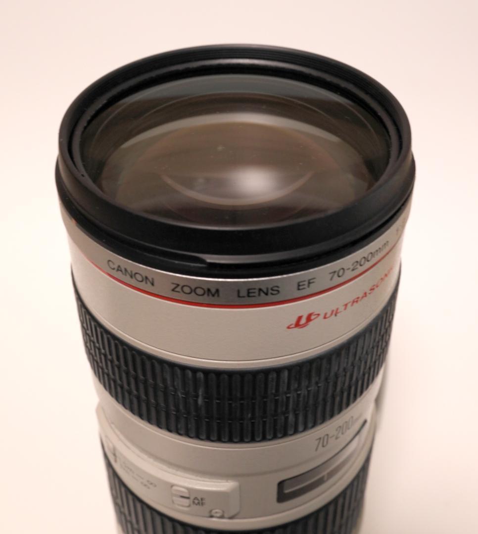 Canon ズームレンズ EF 70-200mm f2.8 77mm径