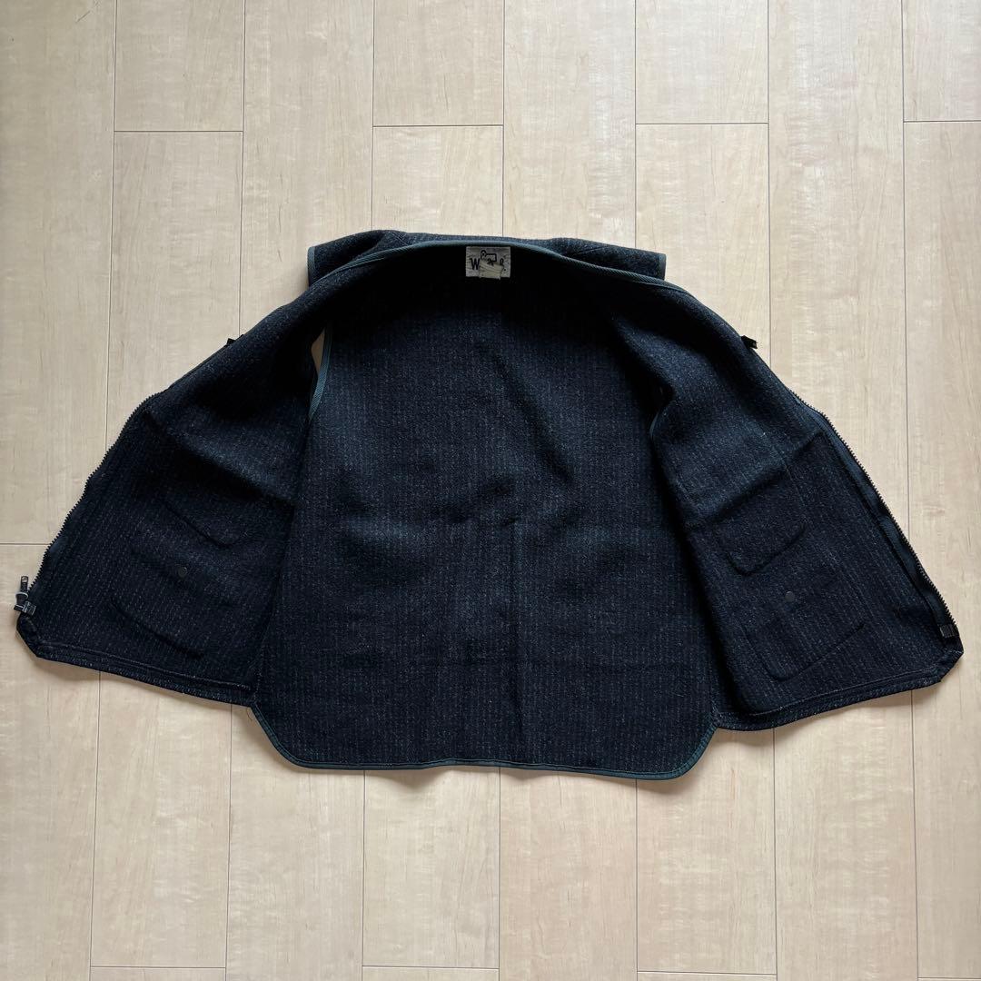 Woolrich ウールベスト 70年代 USA製 サイズ40 ブラウンズビーチ
