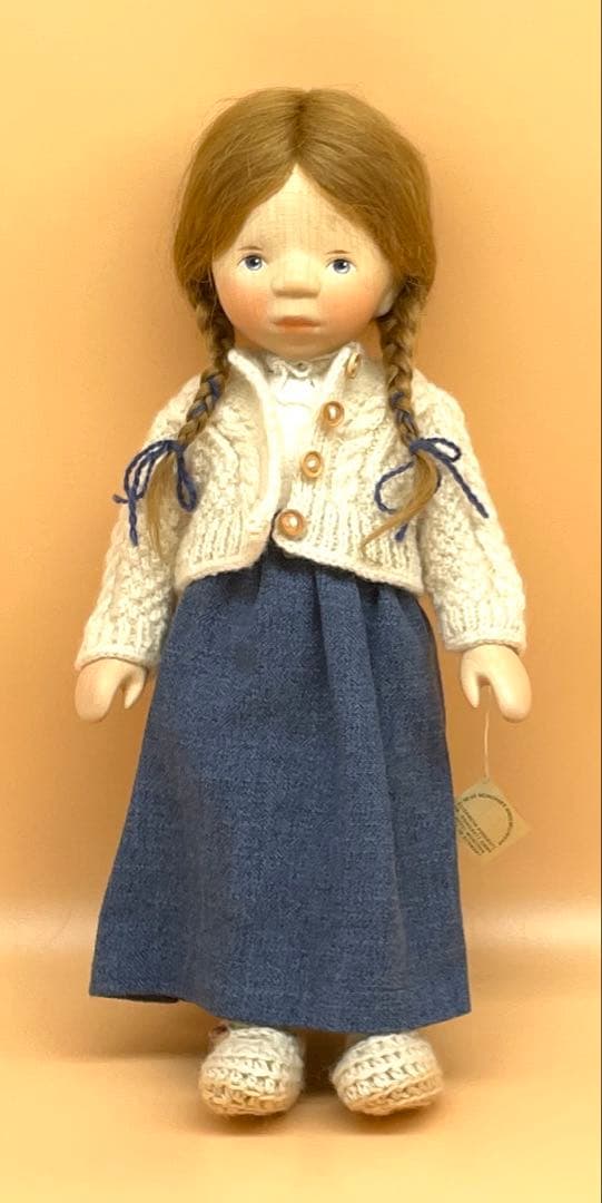 ポングラッツ人形　オールウッド 身長約37cm 着替え用の服有り、スタンド付き