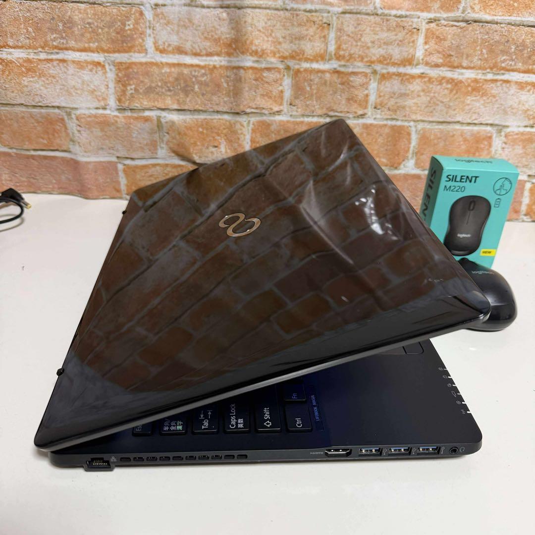 富士通ノート PC 高速起動SSD メモリ8GB Windows11 オフィス付