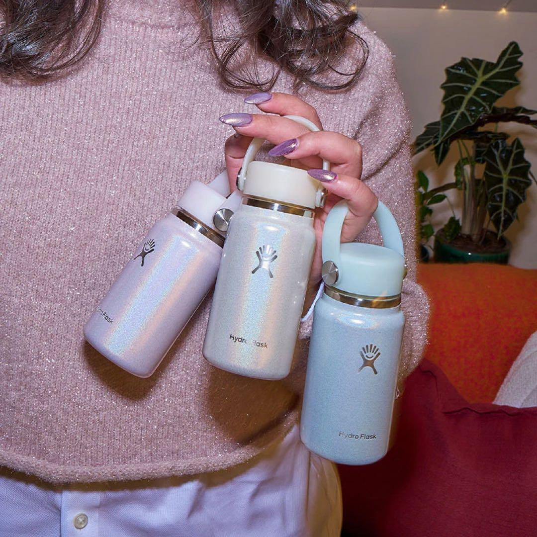 ラスト1点限定完売品Hydro Flask 200ml Glimmer Pink