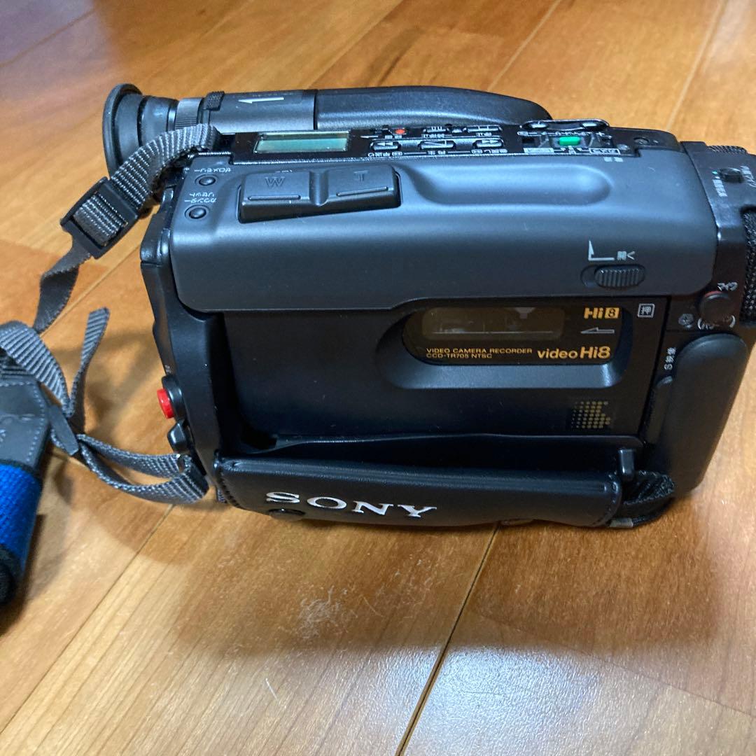 【値下げ】SONYハンディカム CCDーTR75 ビデオカメラ(動作未確認)