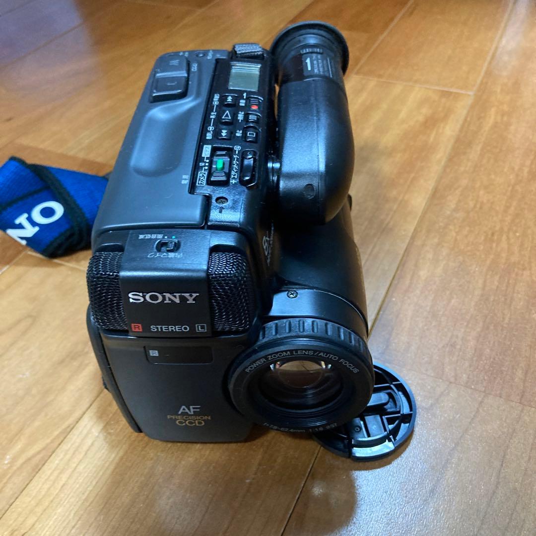 【値下げ】SONYハンディカム CCDーTR75 ビデオカメラ(動作未確認)