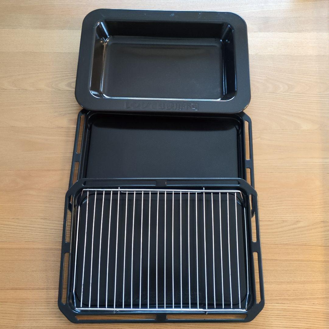 東芝 石窯ドーム ER-VD7000 付属品 深皿・角皿2枚・焼き網セット