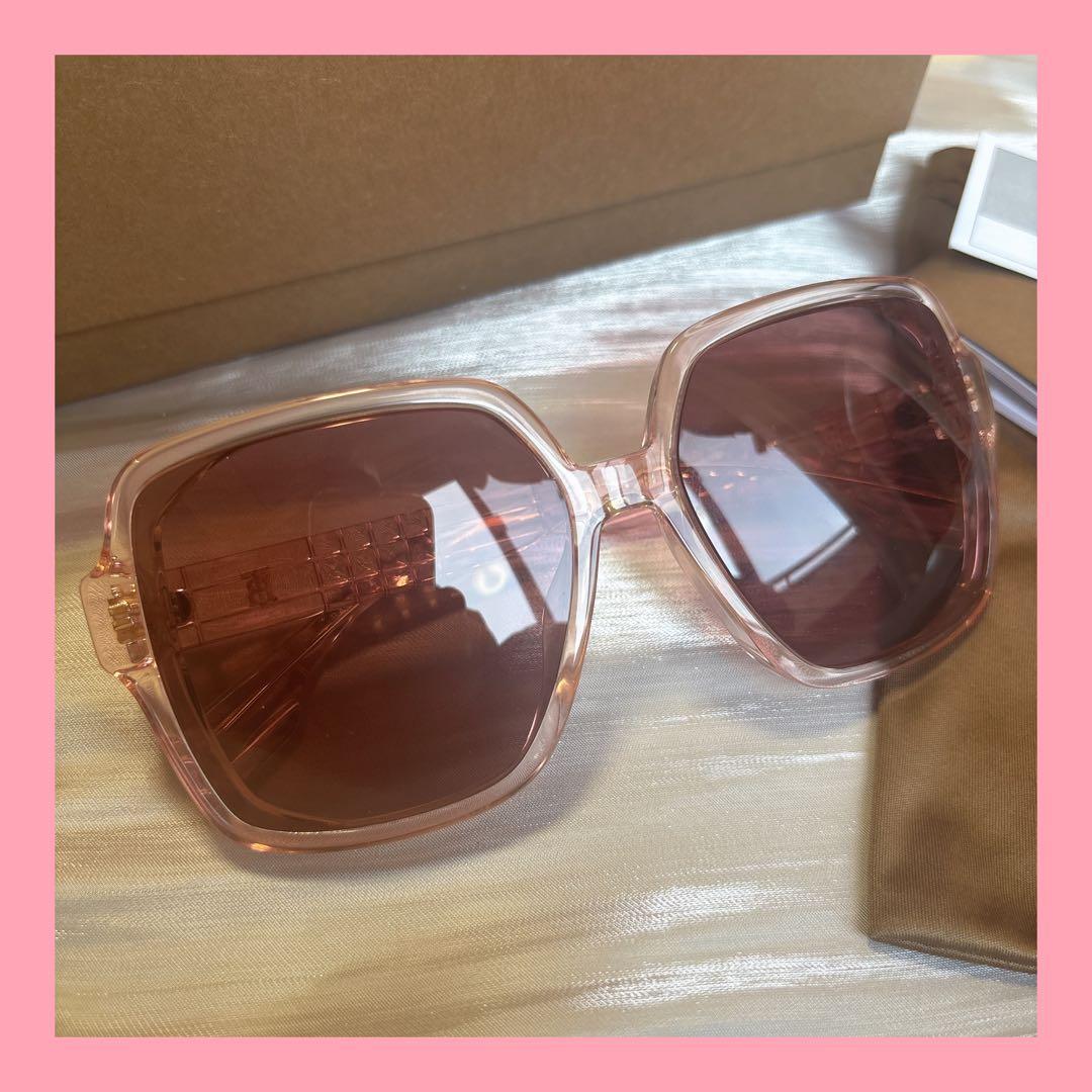 新品未使用 BURBERRY バーバリー サングラス ピンク