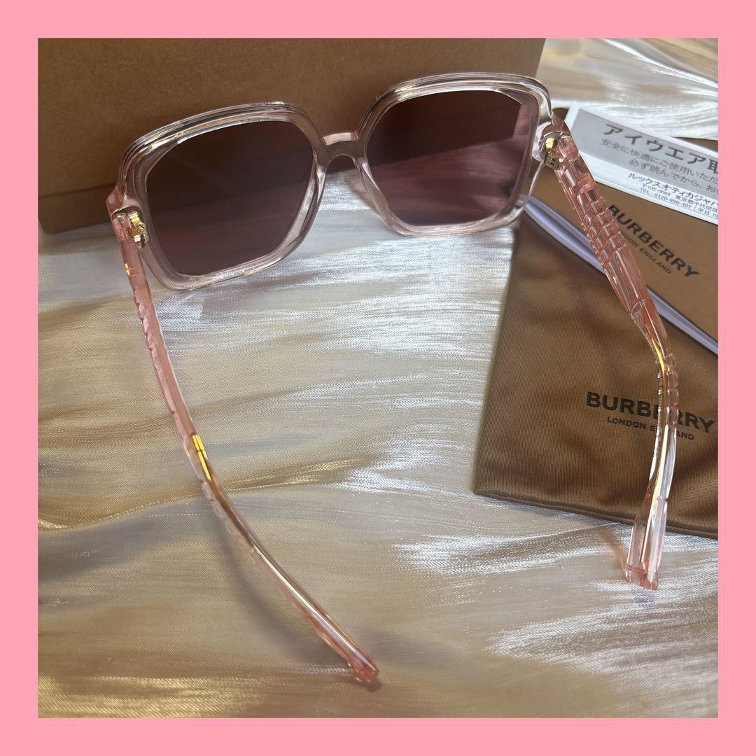 新品未使用 BURBERRY バーバリー サングラス ピンク