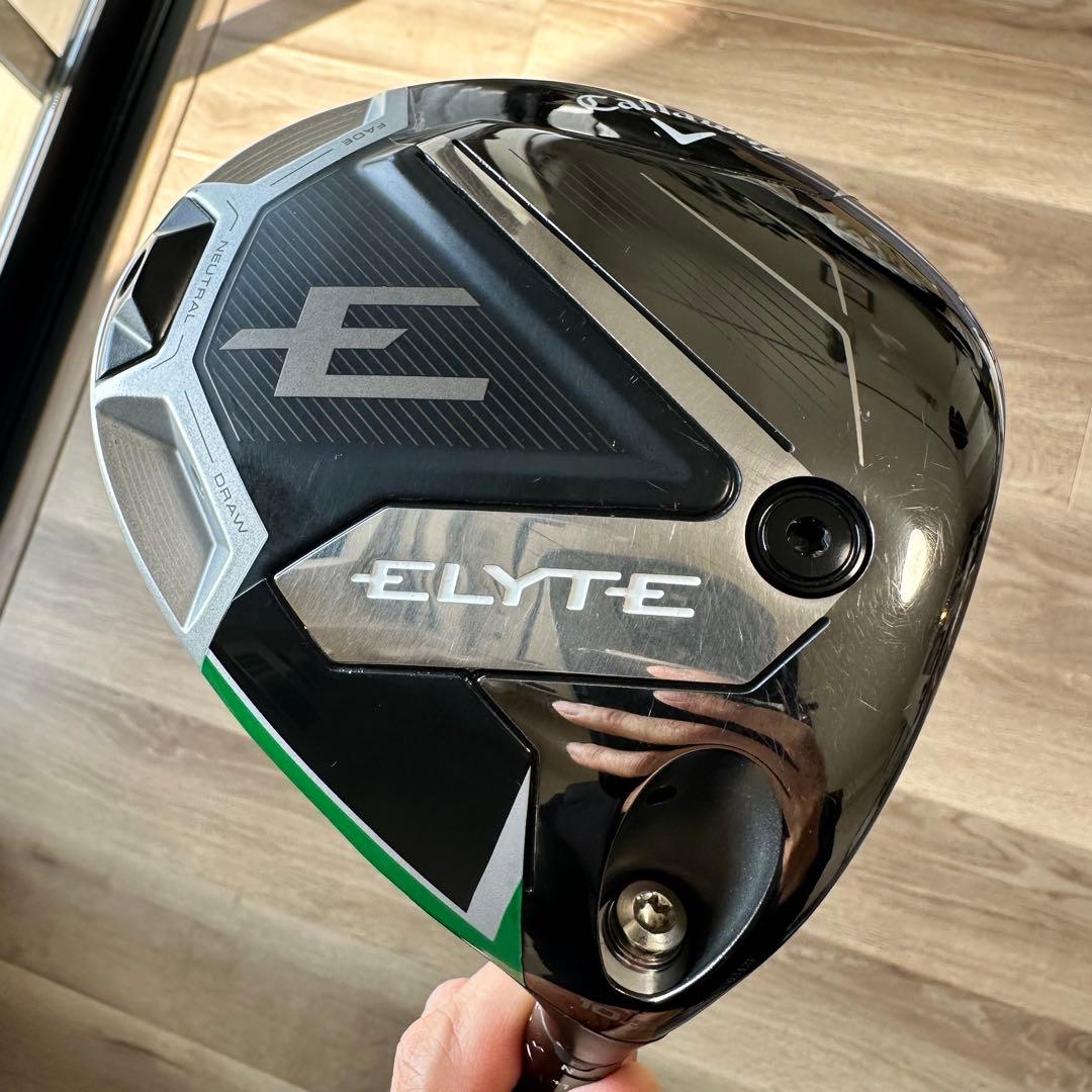 美品 直営店購入 キャロウェイ エリートドライバー 10.5° 純正Sシャフト付