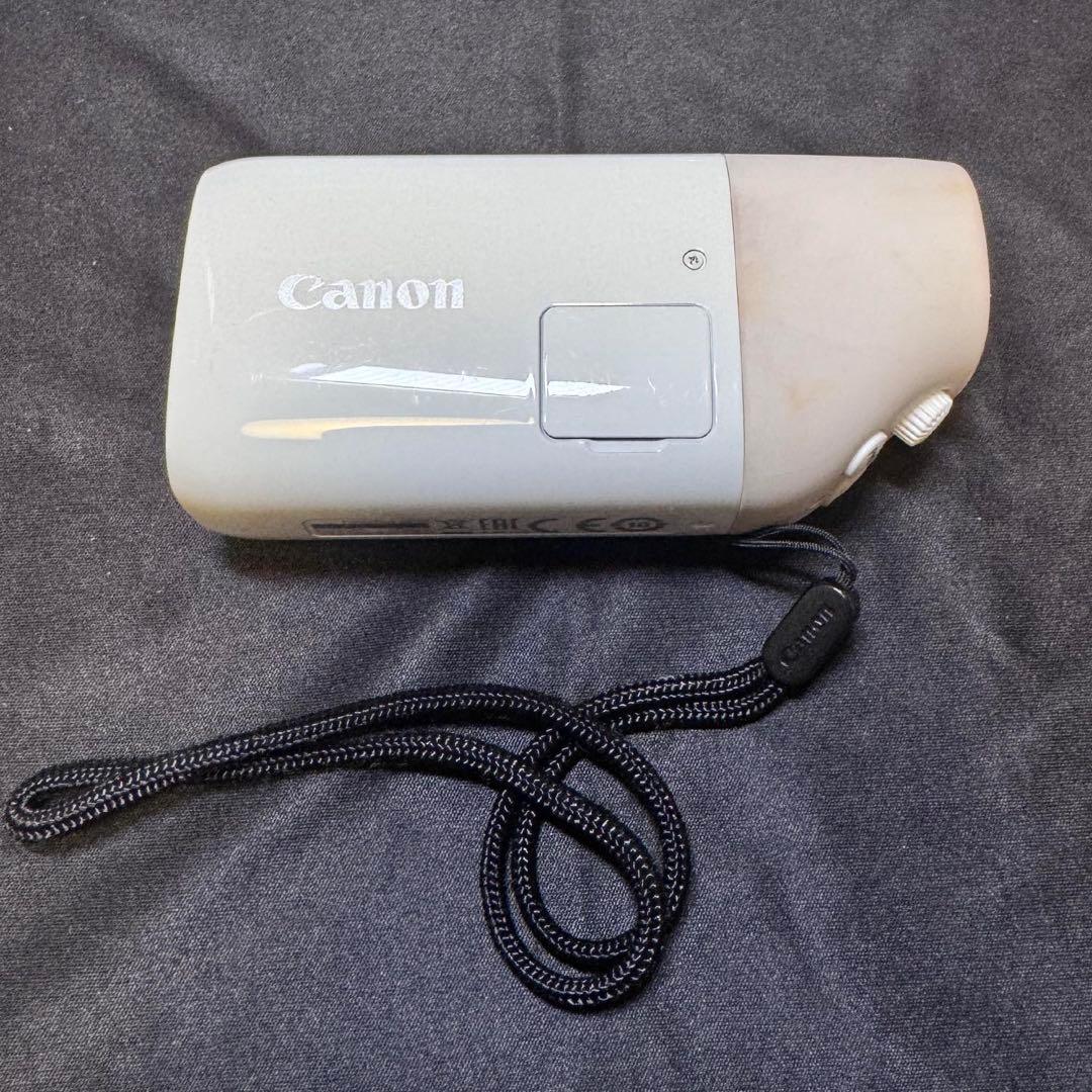 Canon ズーム機能付きデジタルカメラ ホワイト