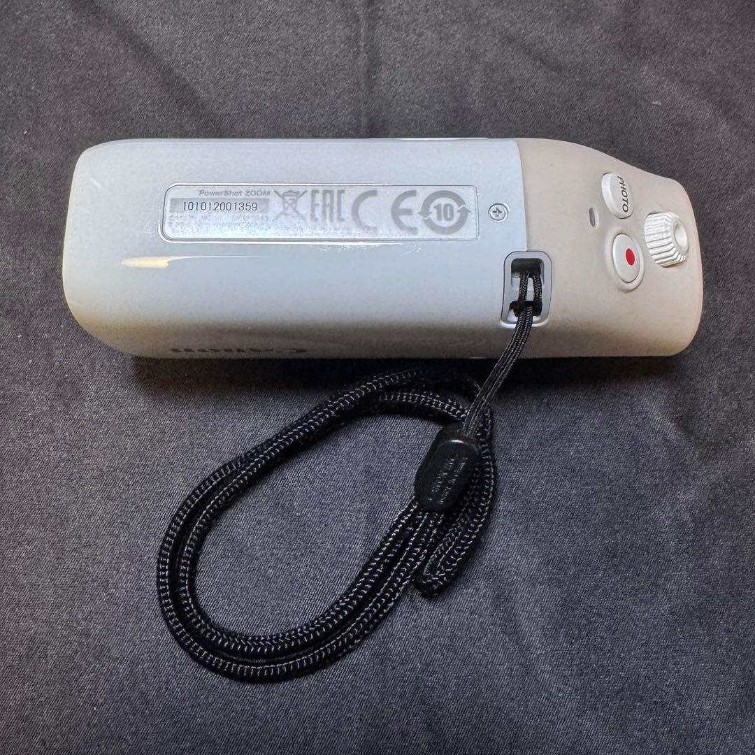 Canon ズーム機能付きデジタルカメラ ホワイト