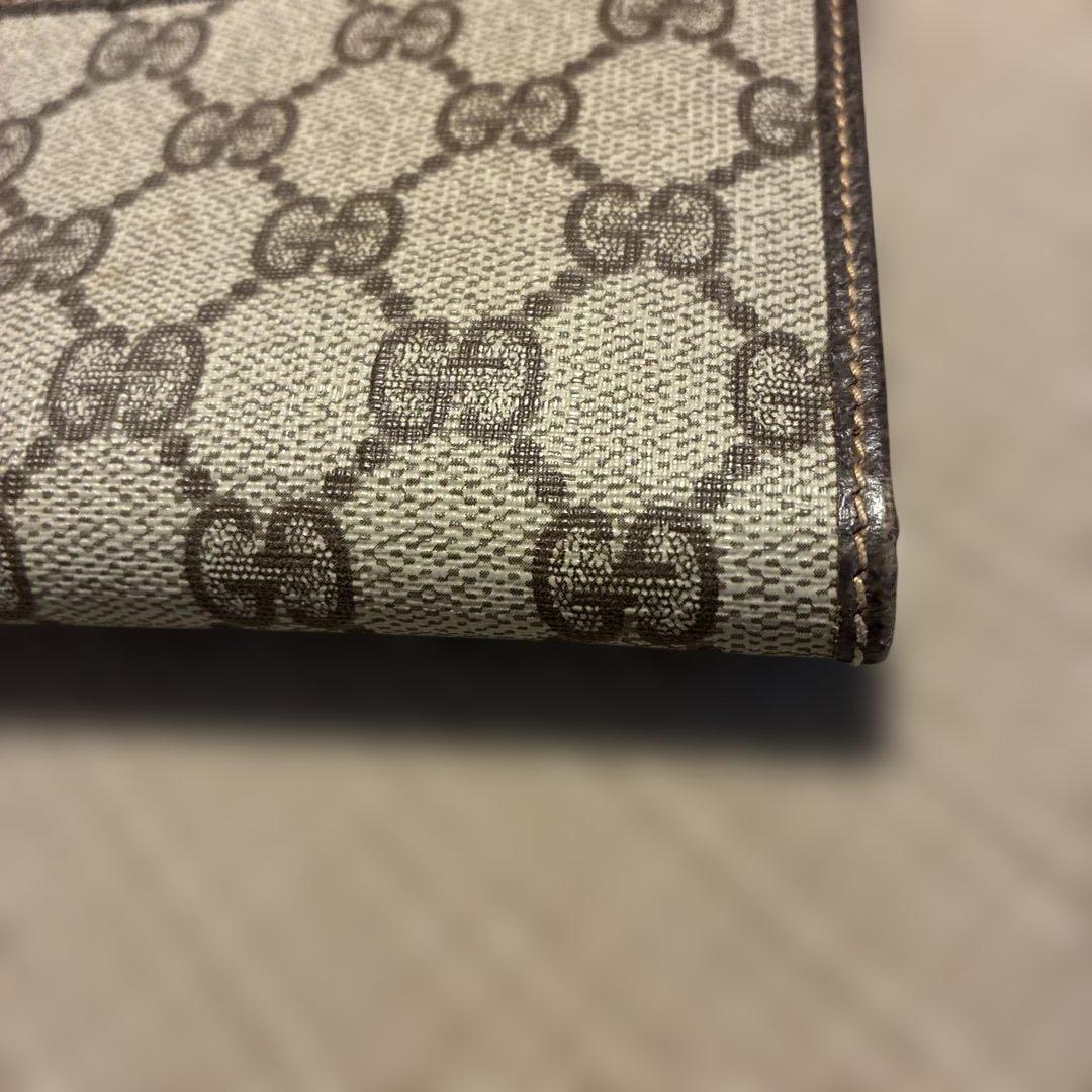 Gucci GGパターン 長財布 ベージュ/ブラウン