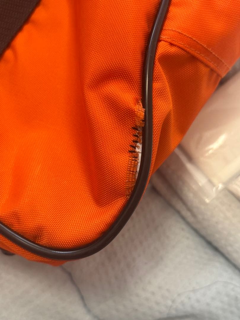 スクバ　旧ワッペ　ワールドペガサス　オレンジ