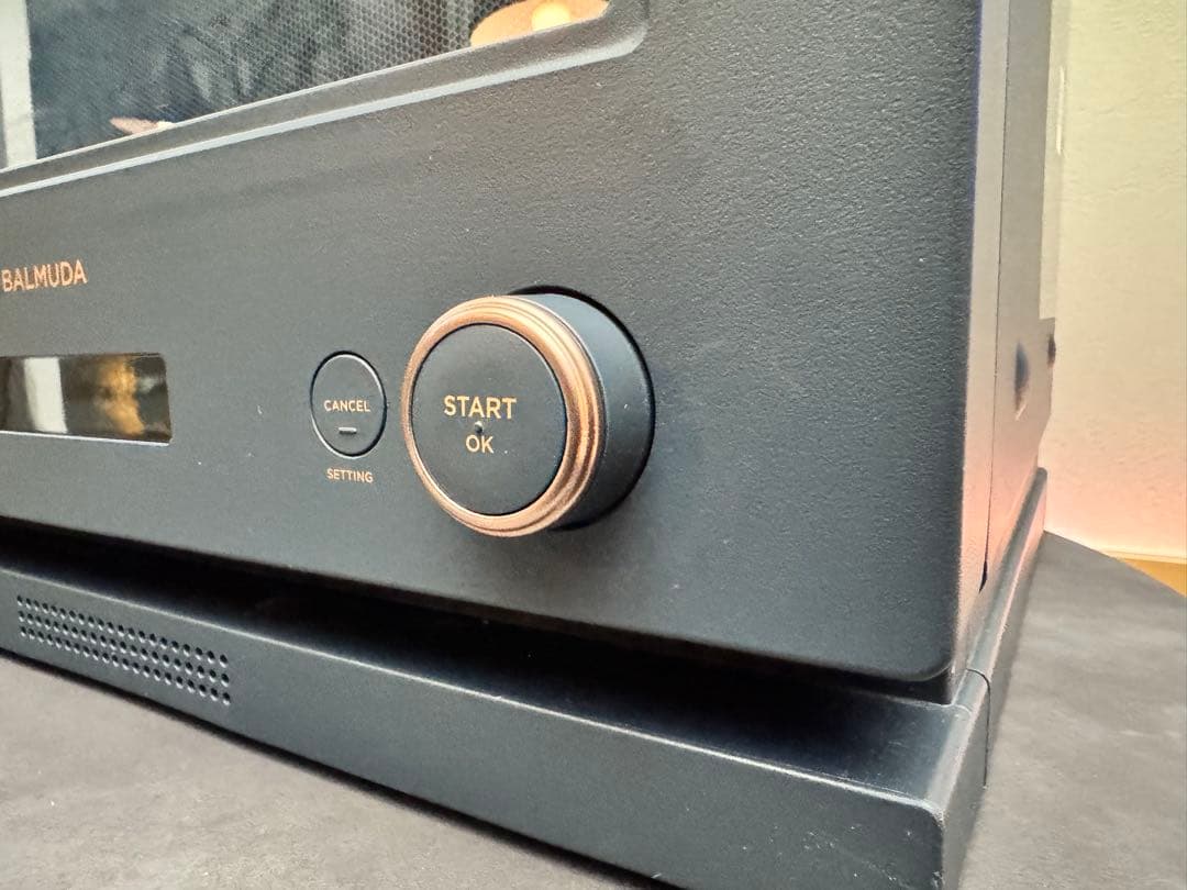 BALMUDA オーブンレンジ 限定カラー　ダークグレー
