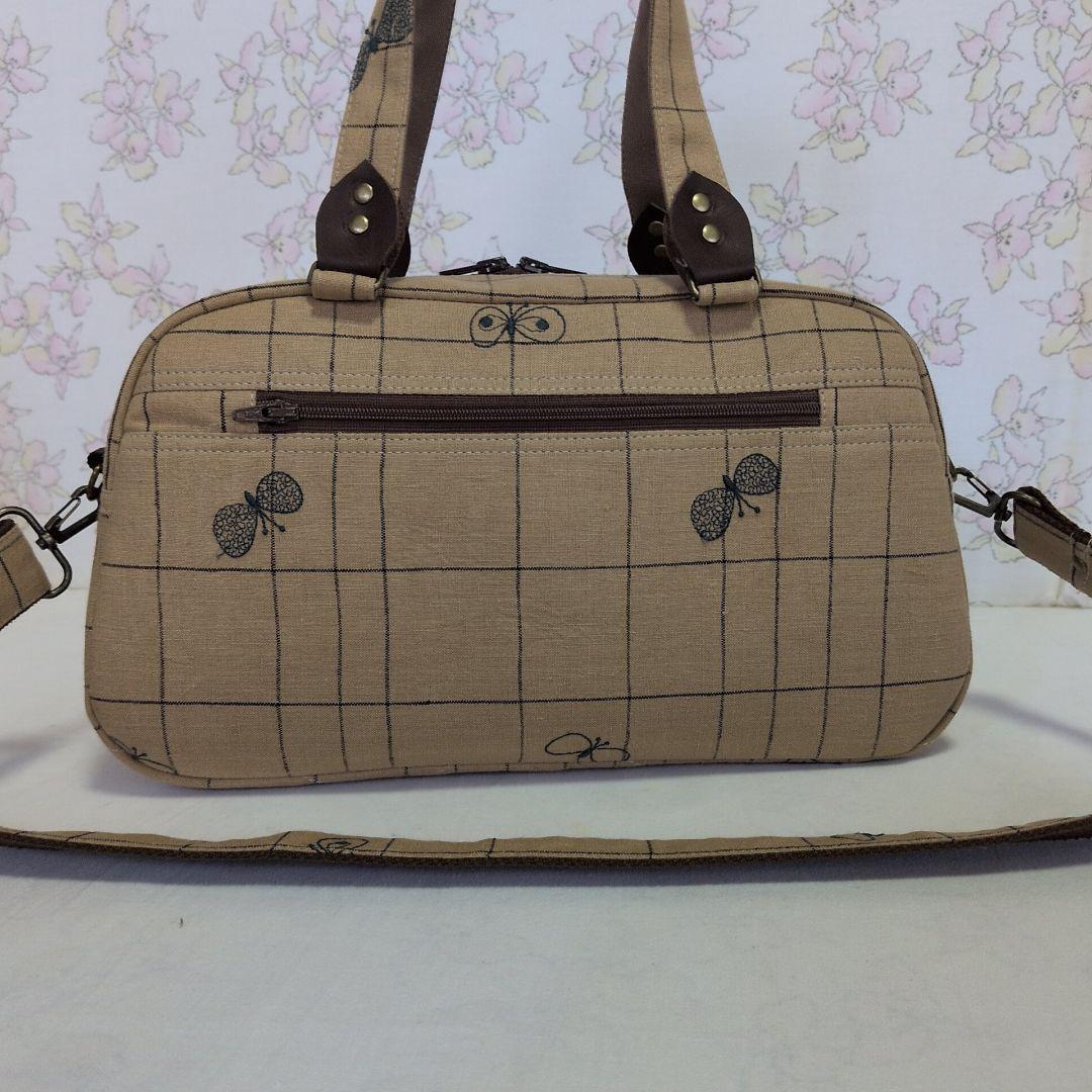 ミナペルホネン　ハンドメイド　バッグ　ChouCho　ボストン