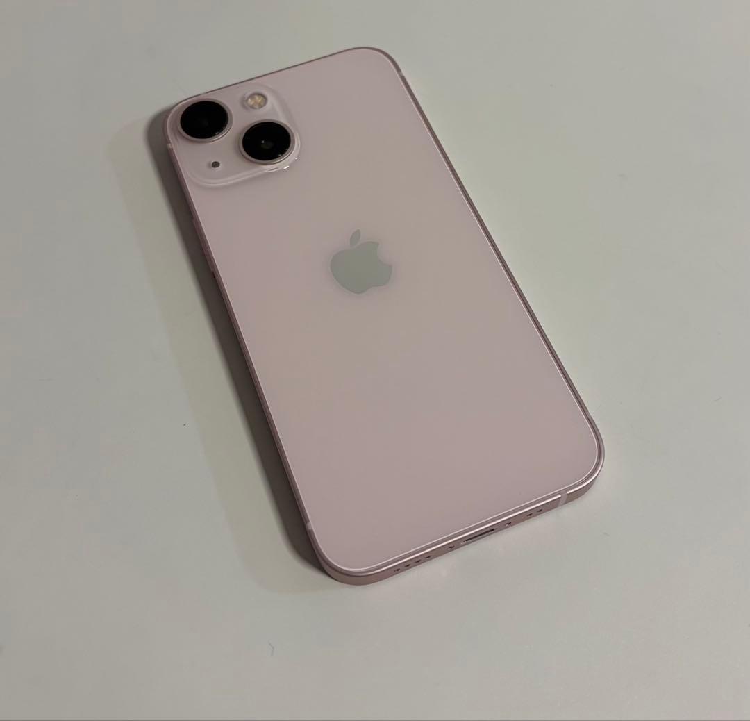 (美品)Apple iPhone 13mini ピンク 128GB 本体 箱付き
