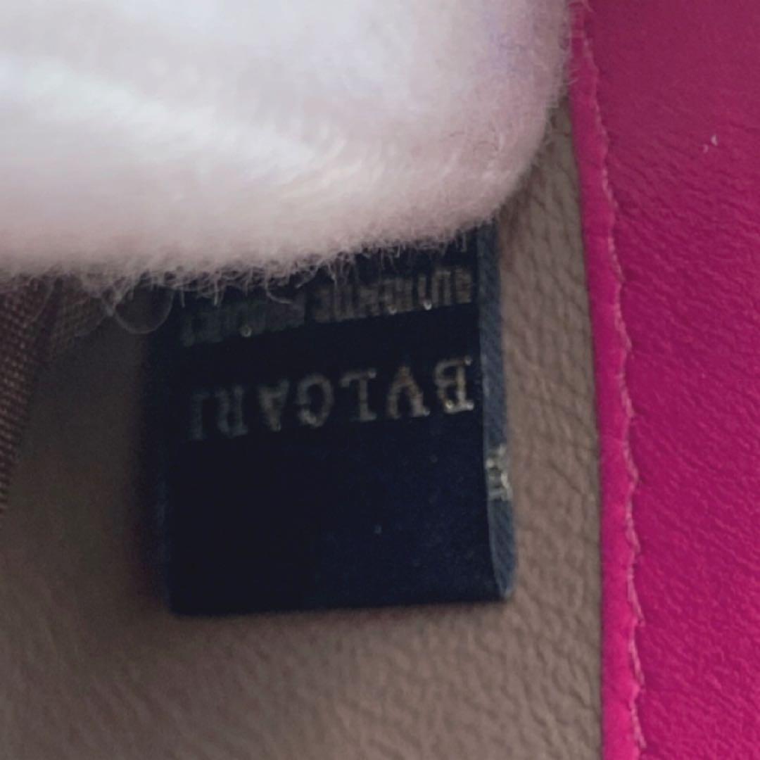 【美品✨】BVLGARI 長財布 ラウンドファスナ ロゴリング