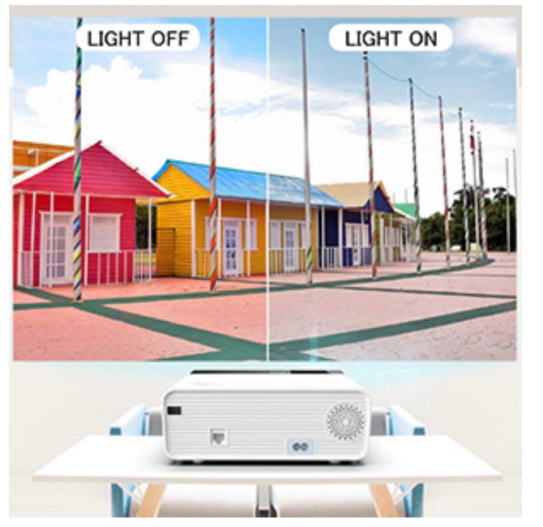 新品未使用 ELEPHAS 小型 プロジェクター 三脚 台形補正 高画質
