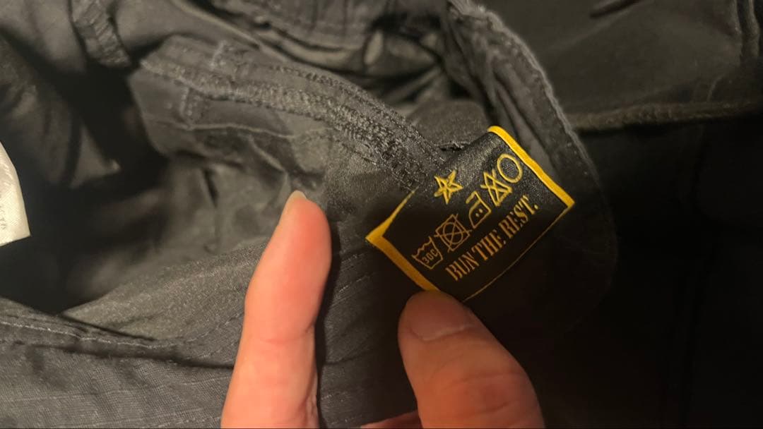 corteizブラック カーゴパンツ SMALLサイズ