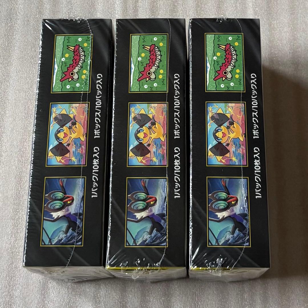 ポケモンカード　未開封box シュリンク付き　MEGAドリームex 3box