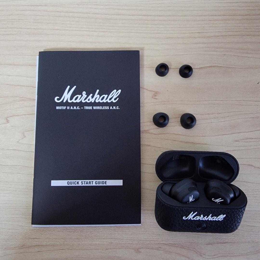 あー【ほぼ新品】Marshall MOTIF II A.N.C