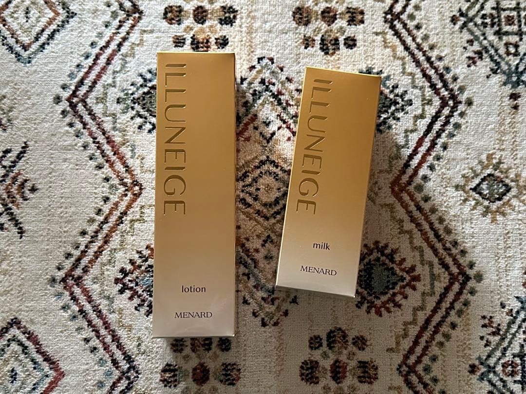 メナードイルネージュローションとミルクローション