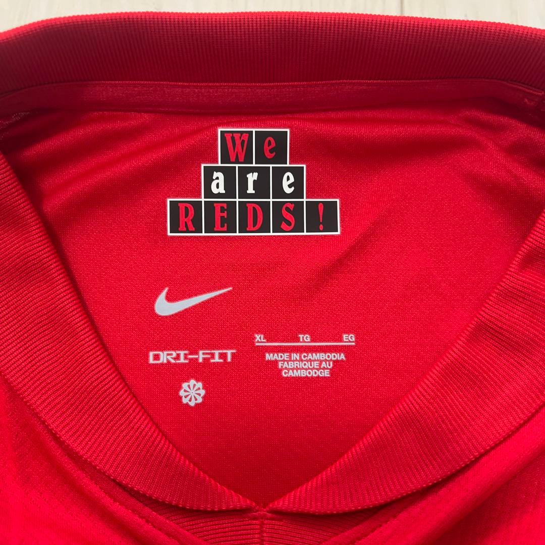 【本日発送可】浦和レッズ CWC公式ユニフォーム XL　背番号なし