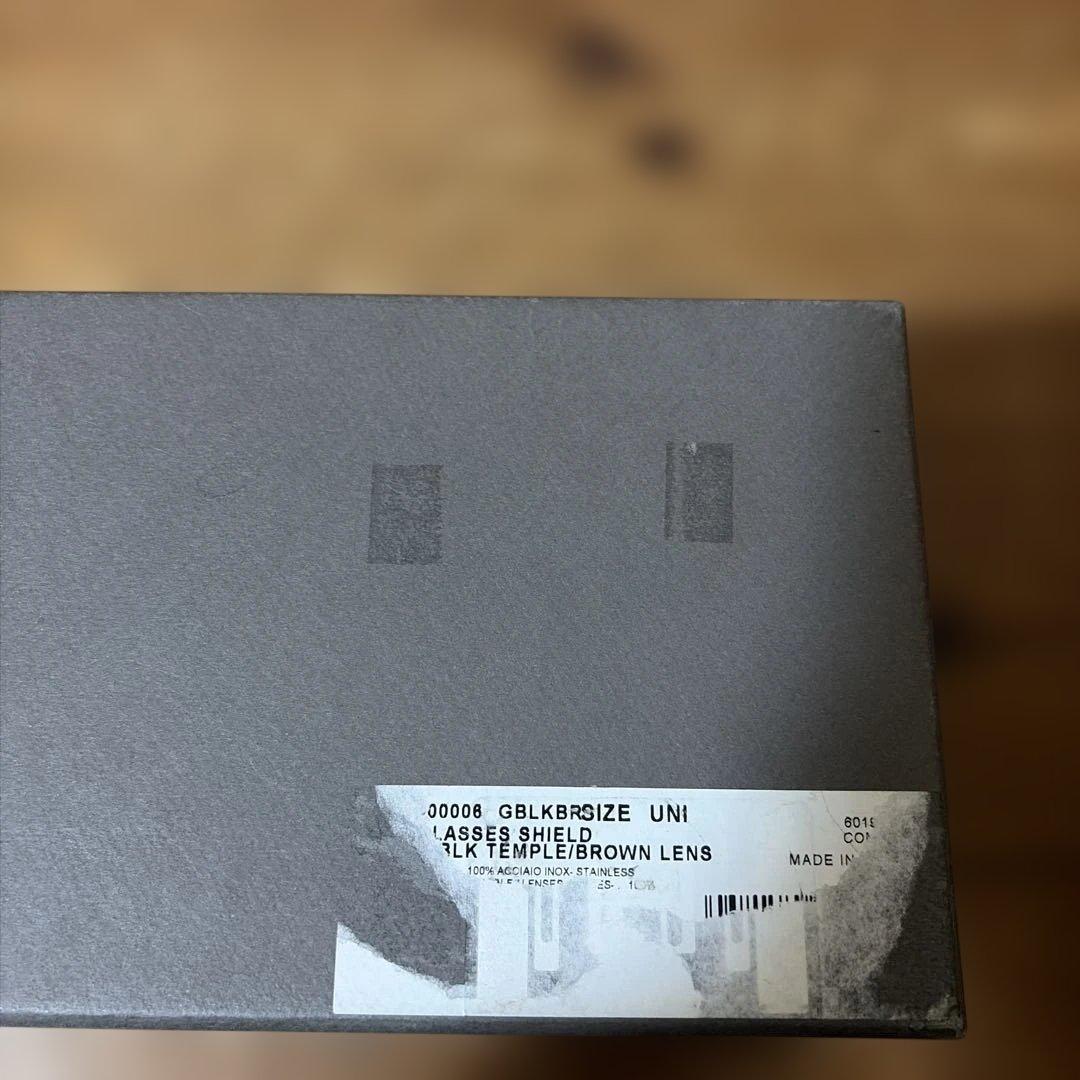 リックオウエンス Mask Shield サングラス　付属品完備