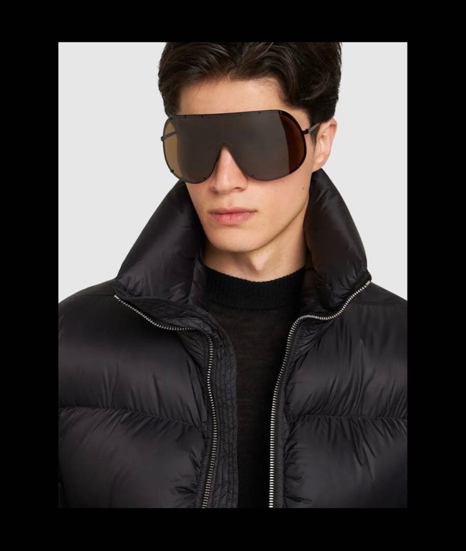 リックオウエンス Mask Shield サングラス　付属品完備