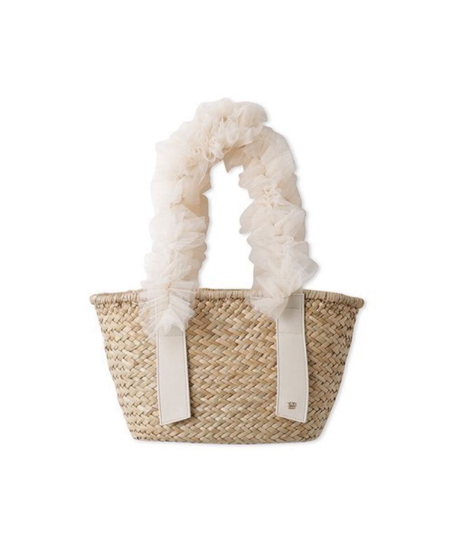 【週末限定セール】スナイデル SNIDEL ブレードチュールバッグ かごバッグ