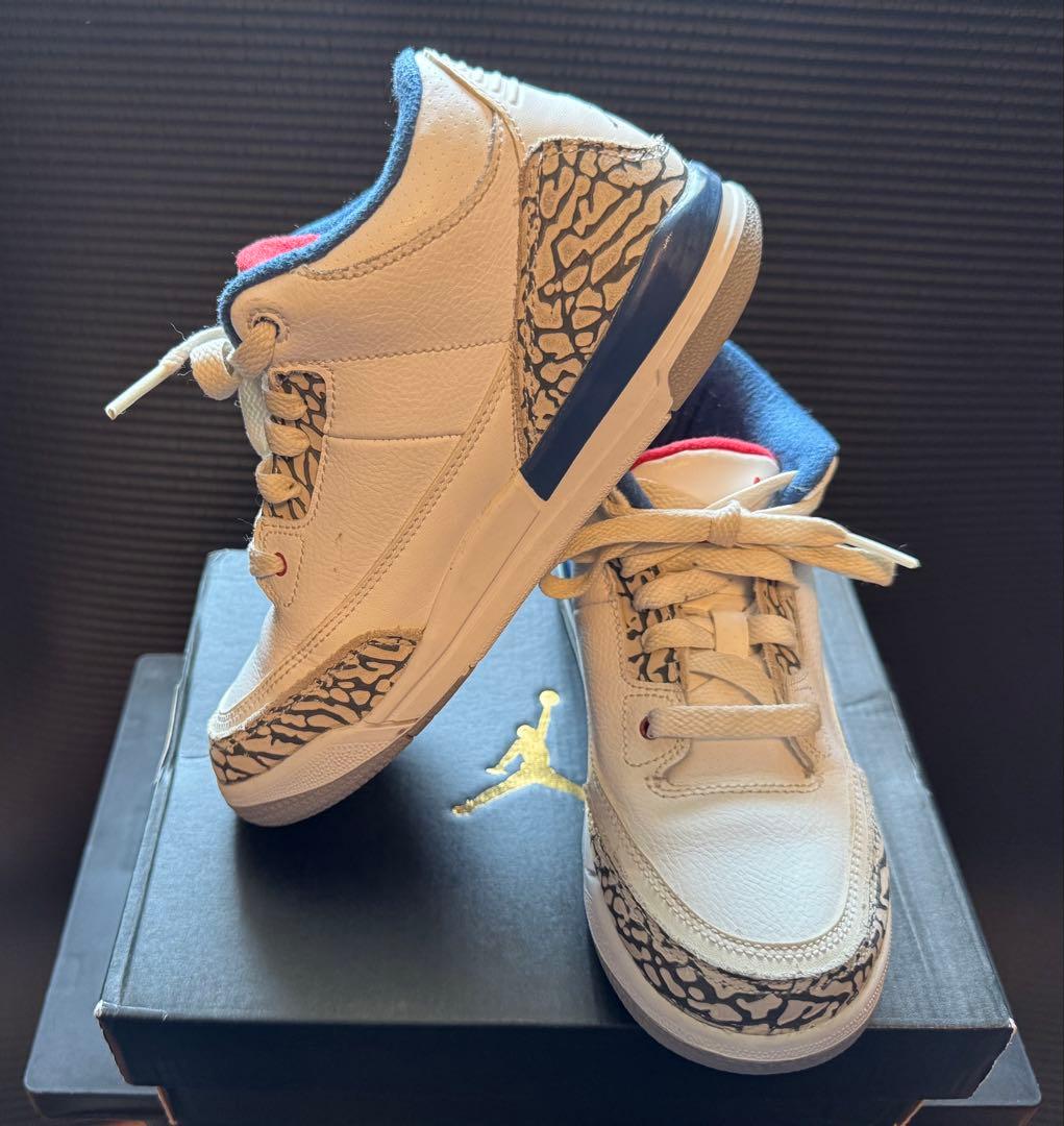 tataNike Air Jordan3 キッズサイズ21cm送料込み