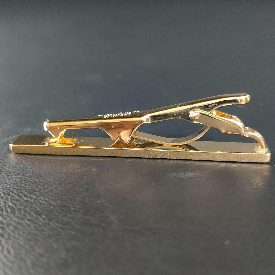 【極美品】Dior　ディオール　ネクタイピン　CDロゴ　ゴールド　X柄　クロス