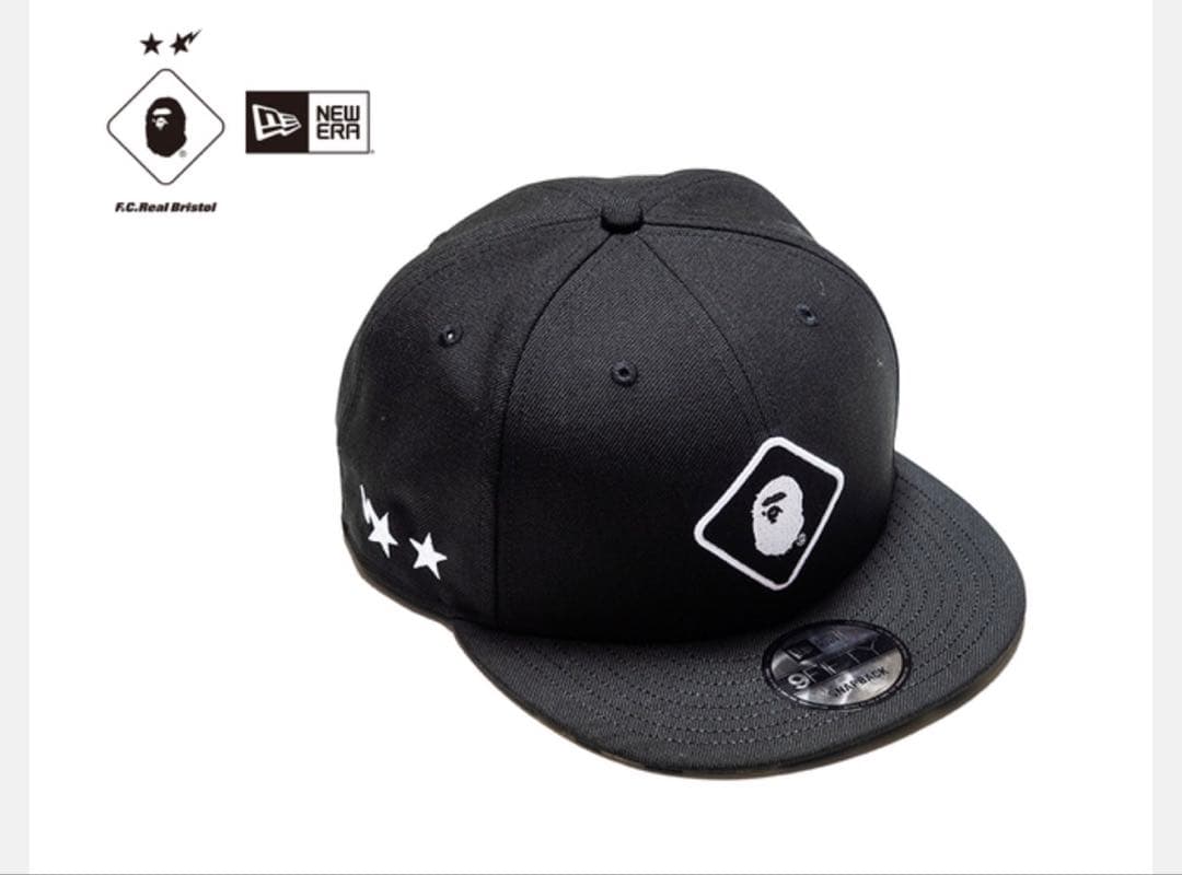 A BATHING APE F.C.R.B. スナップバックキャップ