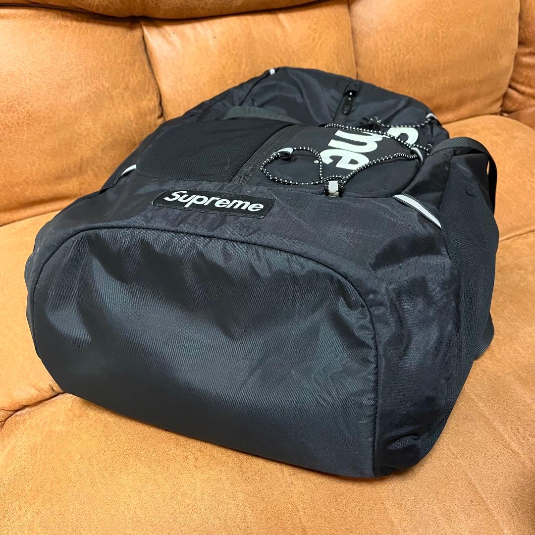 17SS Supereme コーデュラ　リップストップ　バックパック　ブラック