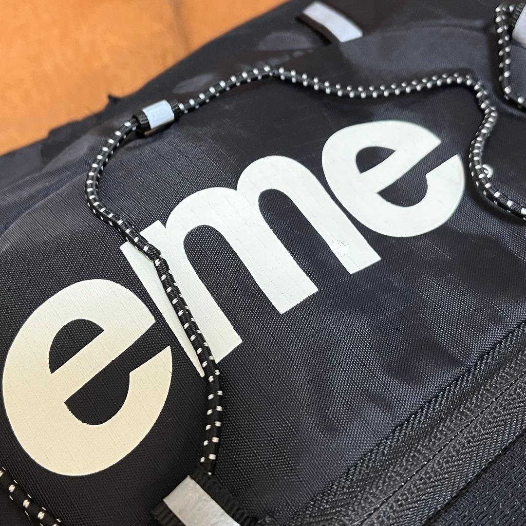 17SS Supereme コーデュラ　リップストップ　バックパック　ブラック