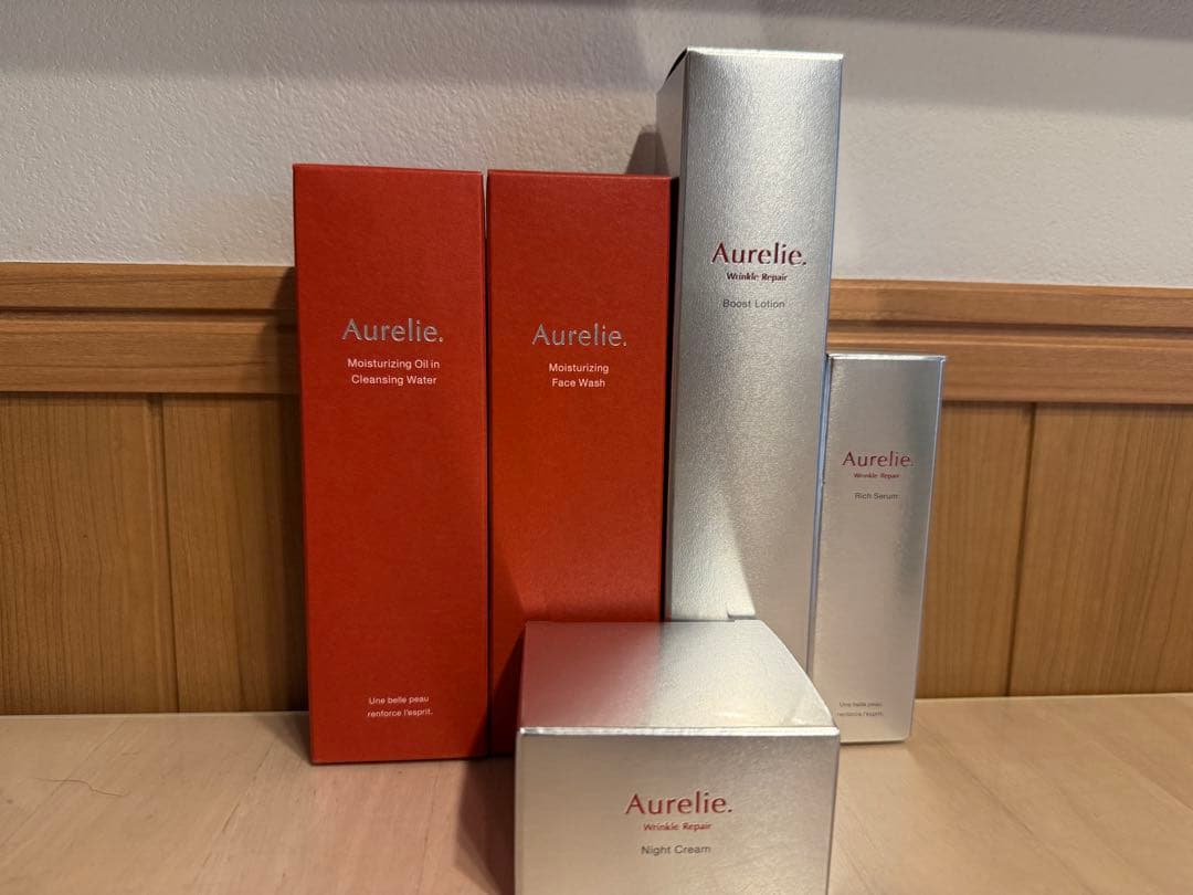 オレリープレミアムエイジング集中ケア5点セット