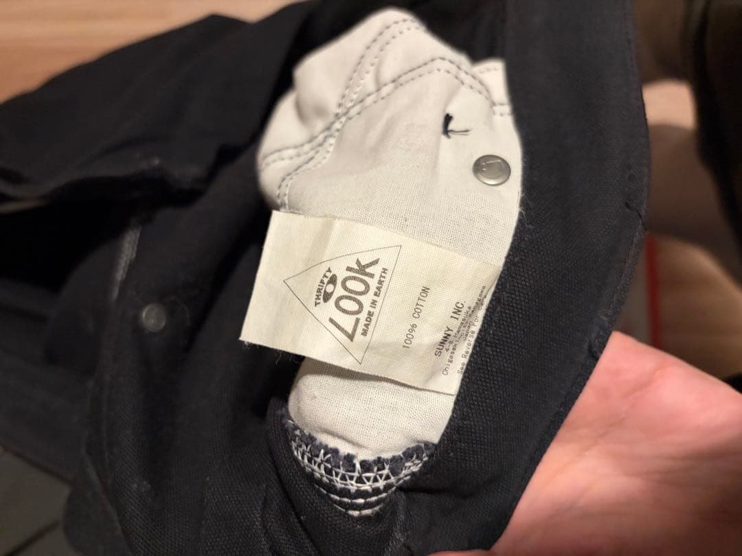 カーハート DUCK ONE-TUCK 5PKT リメイク　ダブルニーL