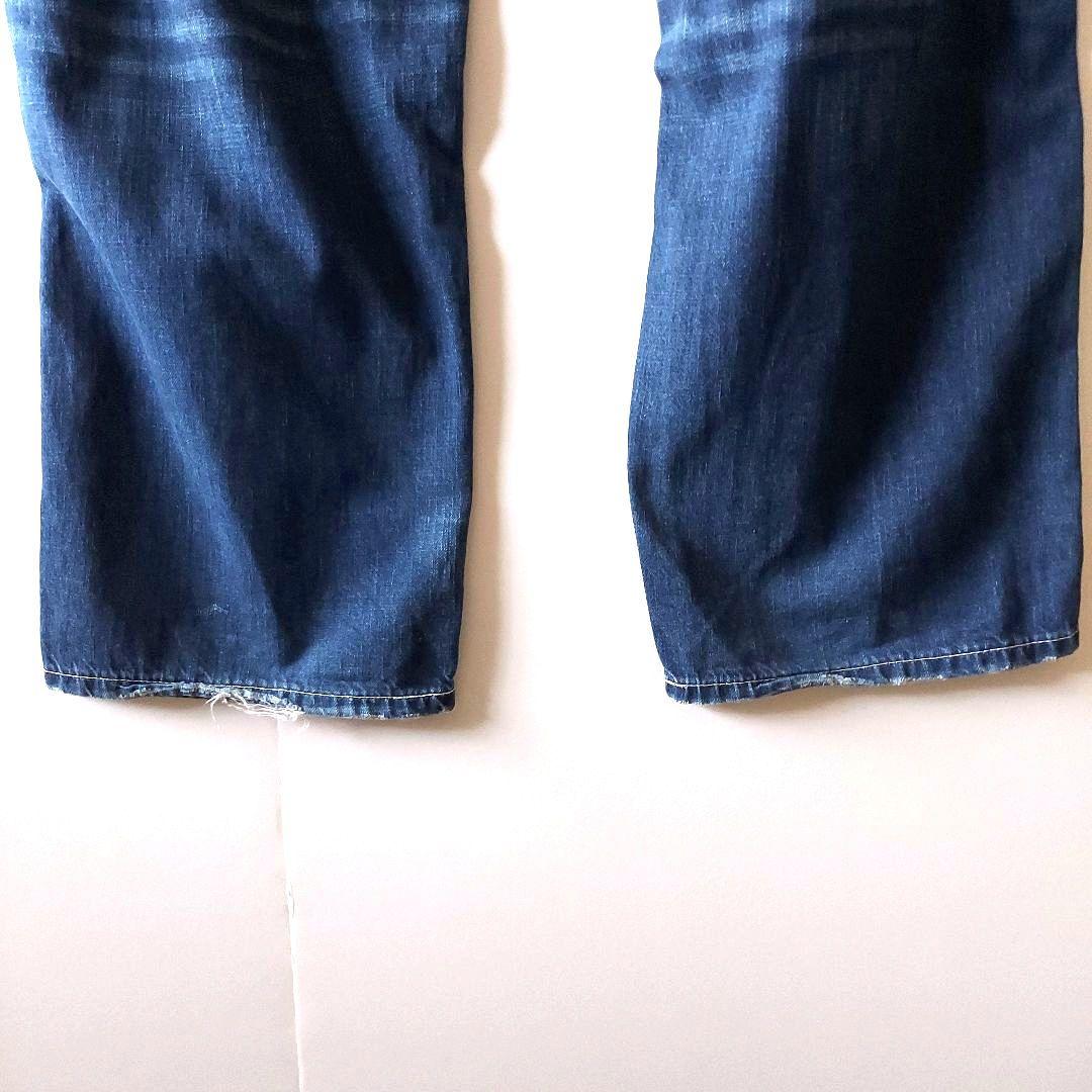 状態良好 日本製 Lee ライトオンスデニム ペインター L ネイビー